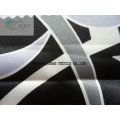 Polyester Printed Stretched Satin Fabric for Fashion Dress